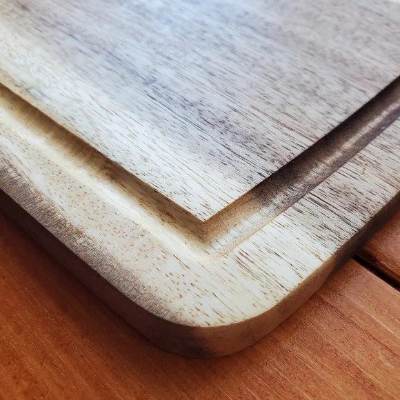 Disney✨ Handcrafted✋ Acacia Art Ratatouille🐀🧑🍳 Inspired Chef’s Cutting Board - Picture 5 of 8